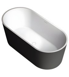 Акриловая ванна Abber AB9209MB 170x80, отдельностоящая