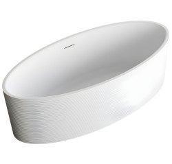 Акриловая ванна Abber AB9441-1.8 180x85, отдельностоящая