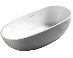 Акриловая ванна Abber AB9356-1.5 150x75, отдельностоящая