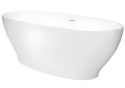 Акриловая ванна Abber AB9207 165x80, отдельностоящая