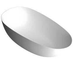 Акриловая ванна Abber AB9211 170x80, отдельностоящая