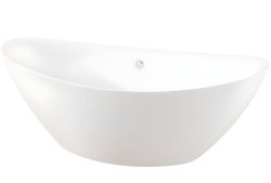 Акриловая ванна Abber AB9248 180x87, отдельностоящая