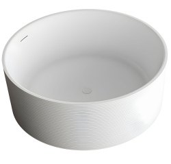 Акриловая ванна Abber AB9442 150x150, отдельностоящая