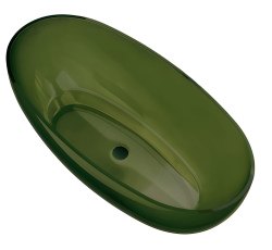 Ванна из полиэфирной смолы Abber Kristall AT9703Emerald 170x75