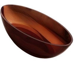 Ванна из полиэфирной смолы Abber Kristall AT9702Opal 180x85