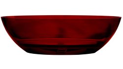 Ванна из полиэфирной смолы Abber Kristall AT9702Rubin 180x85