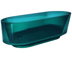 Ванна из полиэфирной смолы Abber Kristall AT9706Aquamarin 170x80