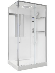 Душевая кабина Black & White G8898 115x90 с гидромассажем