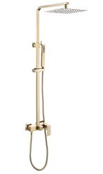 Душевая система Abber Daheim AF8220G, матовое золото