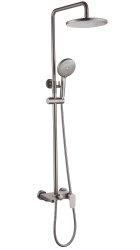 Душевая система Boheme Spectre 458-NB с изливом, никель