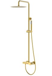 Душевая система Boheme Stick 128-MG с изливом, матовое золото