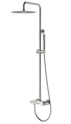 Душевая система Boheme Stick 128-NB.2 с изливом, никель