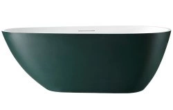 Ванна Abber Dortmund AM9911MBG 170x75 из искусственного камня