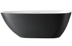 Ванна Abber Dortmund AM9911BW 170x75 из искусственного камня