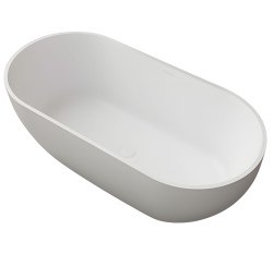 Ванна Abber Stein AS9613-1.6 160x75 из искусственного камня