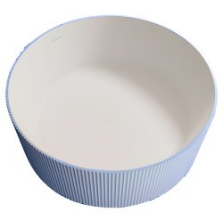 Ванна Abber Stein AS9679 Blau 150x150 из искусственного камня