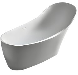 Ванна Abber Stein AS9618 169x75 из искусственного камня