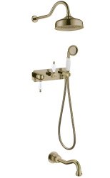 Душевая система Boheme Medici 308-SW, бронза