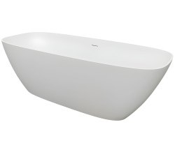 Ванна ABBER Stein AS9632 165x70 из искусственного камня