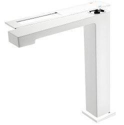 Смеситель для раковины Boheme Q 142-WCR, белый матовый