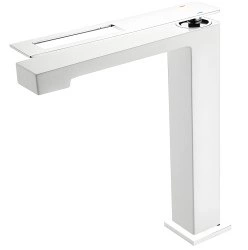 Смеситель для раковины Boheme Q 142-WCR, белый матовый