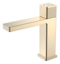Смеситель для раковины Boheme Quad 159-G, золото