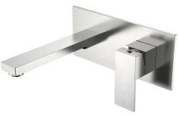 Смеситель для раковины Boheme Qubic 475-NB, никель