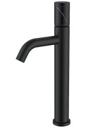 Смеситель для раковины Boheme Stick 122-B-MR-B, черный матовый