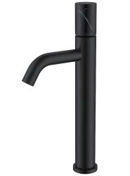 Смеситель для раковины Boheme Stick 122-B-MR-B, черный матовый