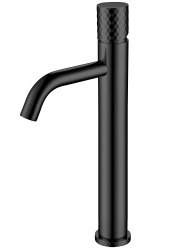 Смеситель для раковины Boheme Stick 122-BB, черный матовый