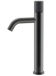 Смеситель для раковины Boheme Stick 122-GM.4, оружейная сталь