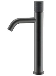 Смеситель для раковины Boheme Stick 122-GM.4, оружейная сталь