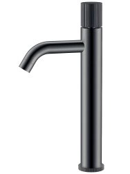 Смеситель для раковины Boheme Stick 122-SGM.3, оружейная сталь