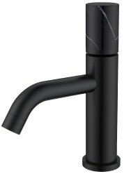 Смеситель для раковины Boheme Stick 121-B-MR-B, черный матовый