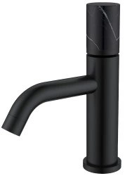 Смеситель для раковины Boheme Stick 121-B-MR-B, черный матовый