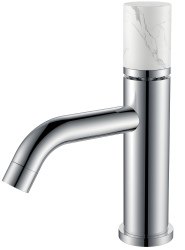 Смеситель для раковины Boheme Stick 121-CR-MR-W, хром