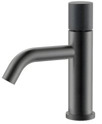 Смеситель для раковины Boheme Stick 121-GM.4, оружейная сталь