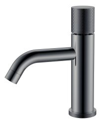 Смеситель для раковины Boheme Stick 121-SGM.2, оружейная сталь