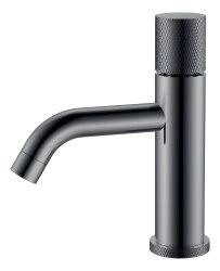 Смеситель для раковины Boheme Stick 121-SGM.2, оружейная сталь