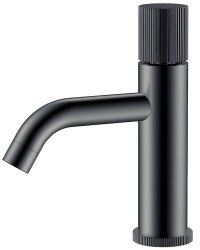 Смеситель для раковины Boheme Stick 121-SGM.3, оружейная сталь