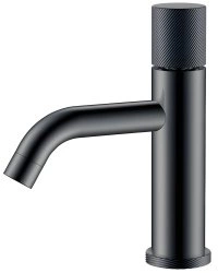 Смеситель для раковины Boheme Stick 121-SGM.4, оружейная сталь