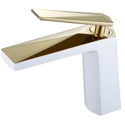 Смеситель для раковины Boheme Venturo 381-W, белый матовый