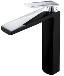 Смеситель для раковины Boheme Venturo 372-B, черный матовый
