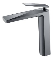 Смеситель для раковины Boheme Venturo 372-SGM, оружейная сталь