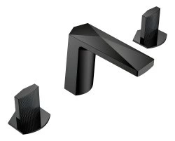 Смеситель для раковины Boheme Venturo 150-B-TOUCH, черный матовый