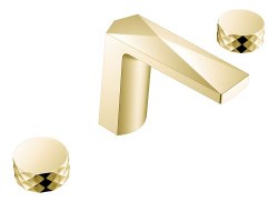 Смеситель для раковины Boheme Venturo 150-G-DIAMOND, золото