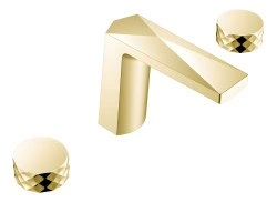 Смеситель для раковины Boheme Venturo 150-G-DIAMOND, золото