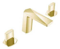Смеситель для раковины Boheme Venturo 150-G-ICE, золото