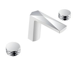 Смеситель для раковины Boheme Venturo 150-WCR-DIAMOND, белый матовый
