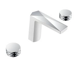 Смеситель для раковины Boheme Venturo 150-WCR-DIAMOND, белый матовый